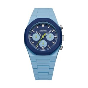 D1 Milano Polychrono Blue Blast (D1-PHBJ03) Men's Watch