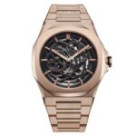 D1 Milano skeleton Bracelet rose gold - automatic (d1-skbj12) - Men's Watch