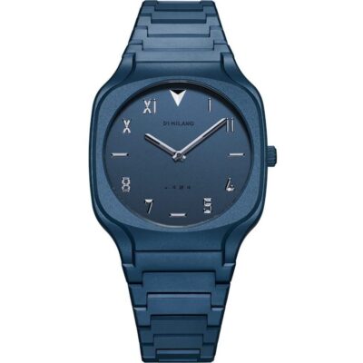 D1 Milano square Bracelet galaxy blue (d1-sqbj09) Men's Watch