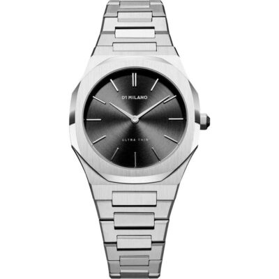 D1 MILANO ULTRA THIN SILVER NIGHT (D1-UTBL05) - Women's Watch