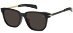 David Beckham Eyewear Men's Sunglasses (DB 7067_F_S_WR7-IR_55)