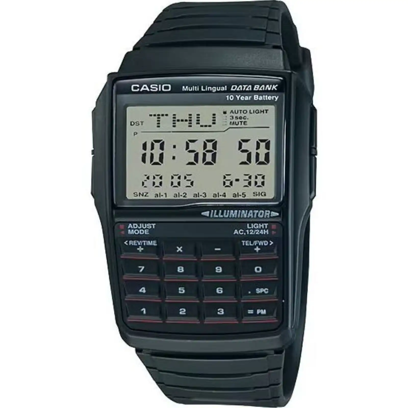 CASIO VINTAGE DATABANK CALCULATOR - BLACK (DBC-32-1ACB) Men WATCHES CASIO VINTAGE DATABANK CALCULATOR - BLACK (DBC-32-1ACB) Men WATCHES