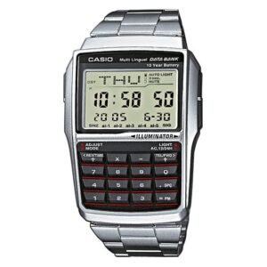 Casio Vintage Databank Calculator - Silver (DBC-32D-1ADF) Men's Watch