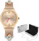 Daisy Dixon Lily #11 + Clutch Bag Special Pack (DD105RGM) Women's Watch