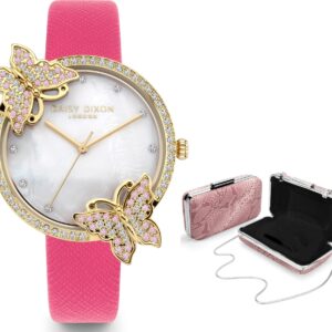 Daisy Dixon Kendall #27 + Clutch Bag Special Pack (DD162PG) Women WATCHES