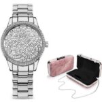 Daisy Dixon Lily #28 + Clutch Bag Special Pack ***special Price*** (DD182SM) Women WATCHES