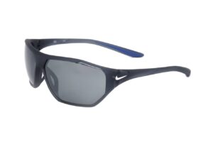 Nike Sunglasses Aero Drift Matte Dark Grey Silver - Nike Max Optics Lenses (DQ0811_021 65-14-140) Unisex EYEWEAR