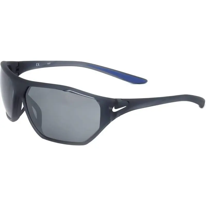 Nike Sunglasses Aero Drift Matte Dark Grey Silver - Nike Max Optics Lenses (DQ0811_021 65-14-140) Unisex EYEWEAR