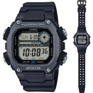 Casio Sport Illuminator Diver 200m. 10 Years Battery - Xl Strap (DW-291HX-1AVDF) Men WATCHES