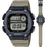 Casio Sport Illuminator Diver 200m. 10 Years Battery - Xl Strap (DW-291HX-5AVDF) Men WATCHES