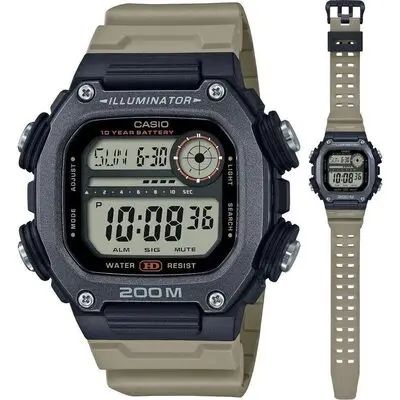 Casio Sport Illuminator Diver 200m. 10 Years Battery - Xl Strap (DW-291HX-5AVDF) Men WATCHES