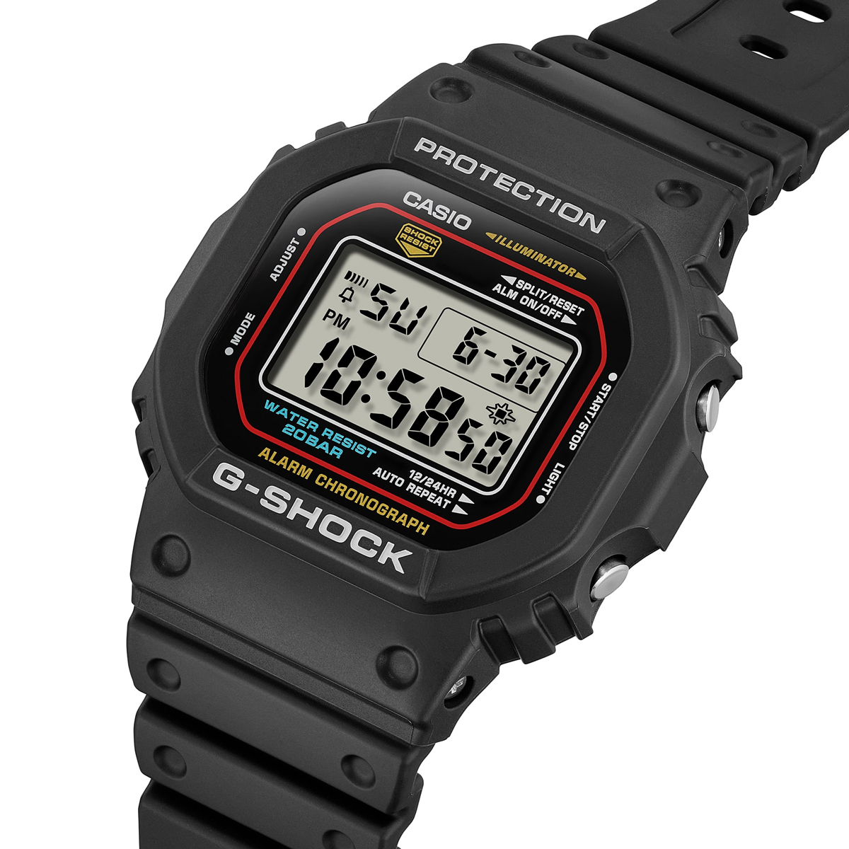 Casio G-shock the origin - re-edition super illuminator (dw-5600rl-1er) Men's Watch - Image 4
