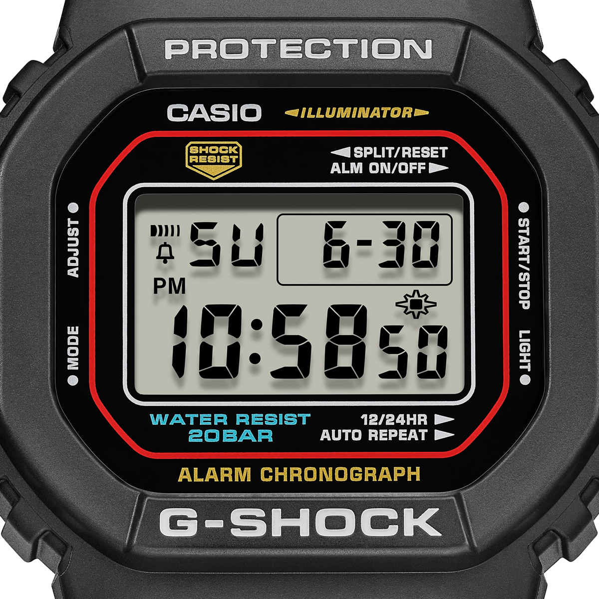 Casio G-shock the origin - re-edition super illuminator (dw-5600rl-1er) Men's Watch - Image 5