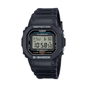 Casio G-shock The Origin - Block Black Serie (DW-5600UE-1ER) Men's Watch