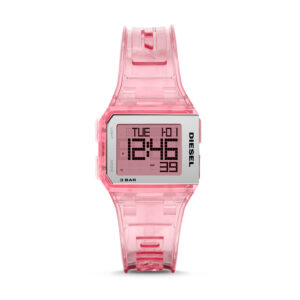 Diesel Chopped Millennial Pink Transparent Quartz DZ1920 Women's Watch