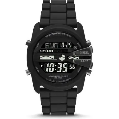 Diesel Men's master chief digital silicone watch (dz2158)