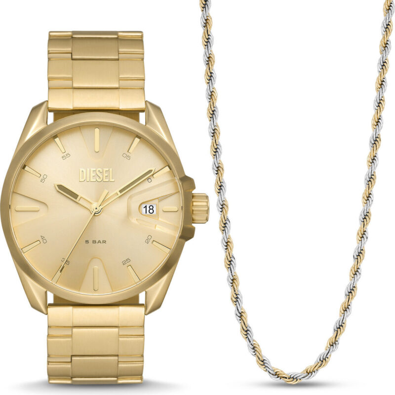 Diesel Men's Watch & Necklace set (dz2163set) - ms9