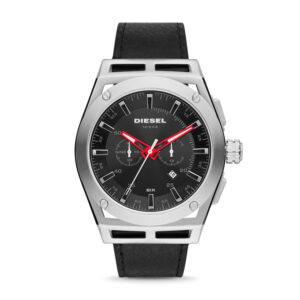 Diesel Timeframe Chronograph Leather Quartz DZ4543 100M Men's Watch