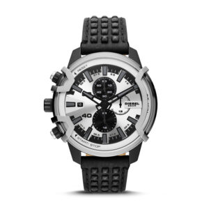 Diesel Griffed Chronograph Leather Quartz DZ4571 Men's Watch