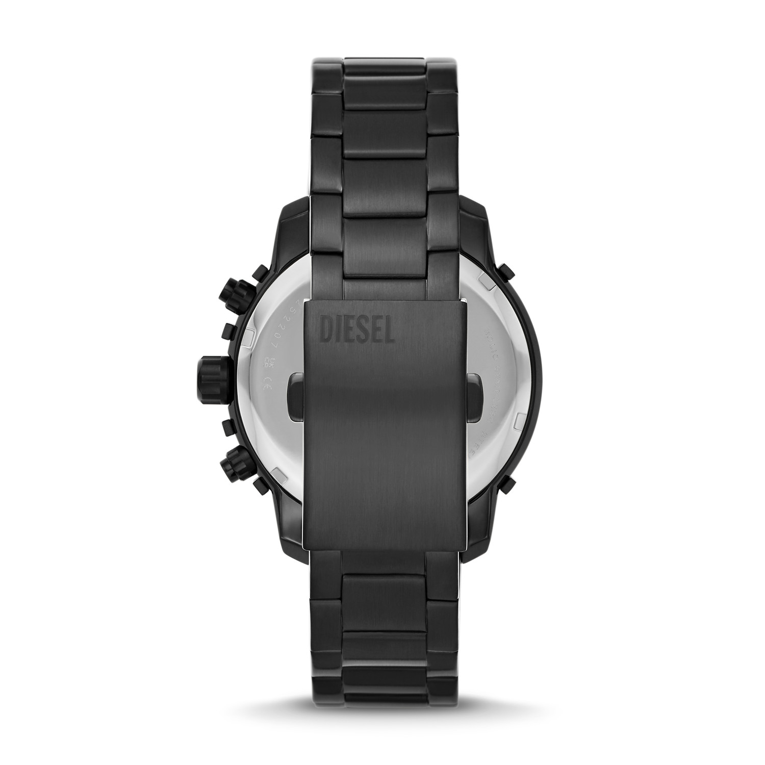 Diesel Griffed chronograph black stainless steel Men's Watch (dz4605) - Image 2