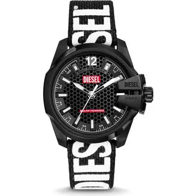 Diesel Baby chief solar-powered black rpet Men's Watch (dz4653)
