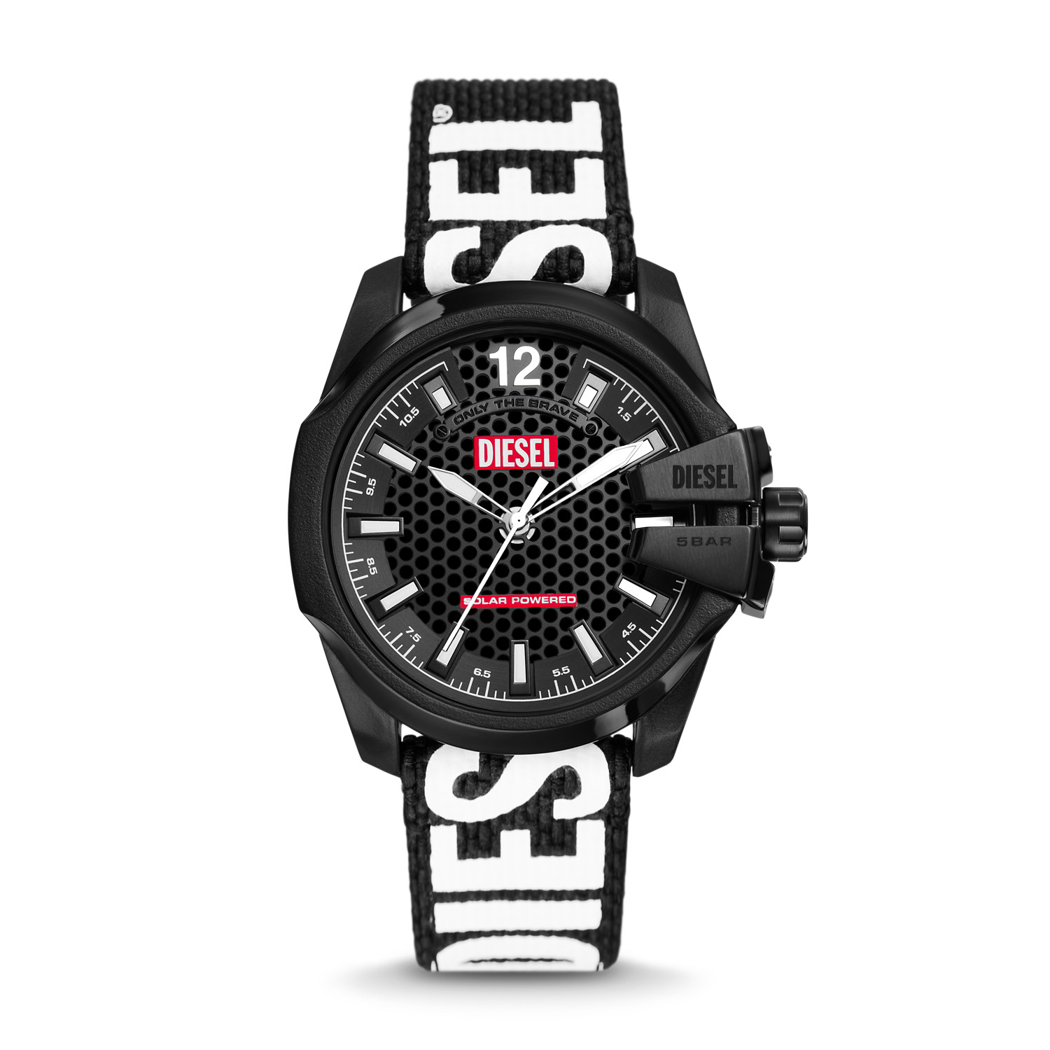 Diesel Baby chief solar-powered black rpet Men's Watch (dz4653)