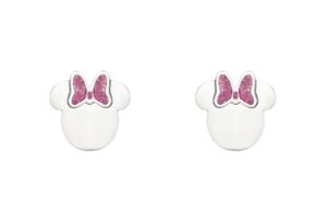 Disney Jewels Girl's / Women's Earrings (E600197NKL-TP)