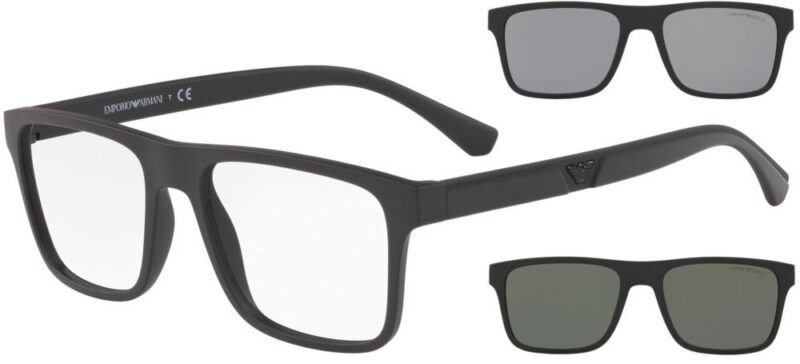 Emporio Armani Ea 4115 (EA 4115_5801-1W_54) Men's EYEWEAR