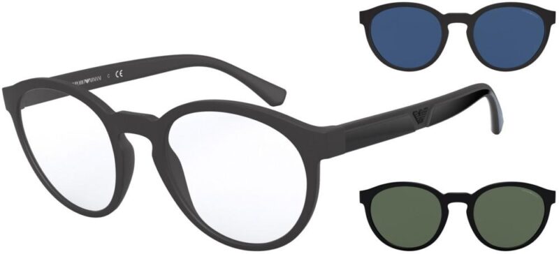 Emporio Armani Men's Eyeglasses (EA 4152_5801-1W A_52)