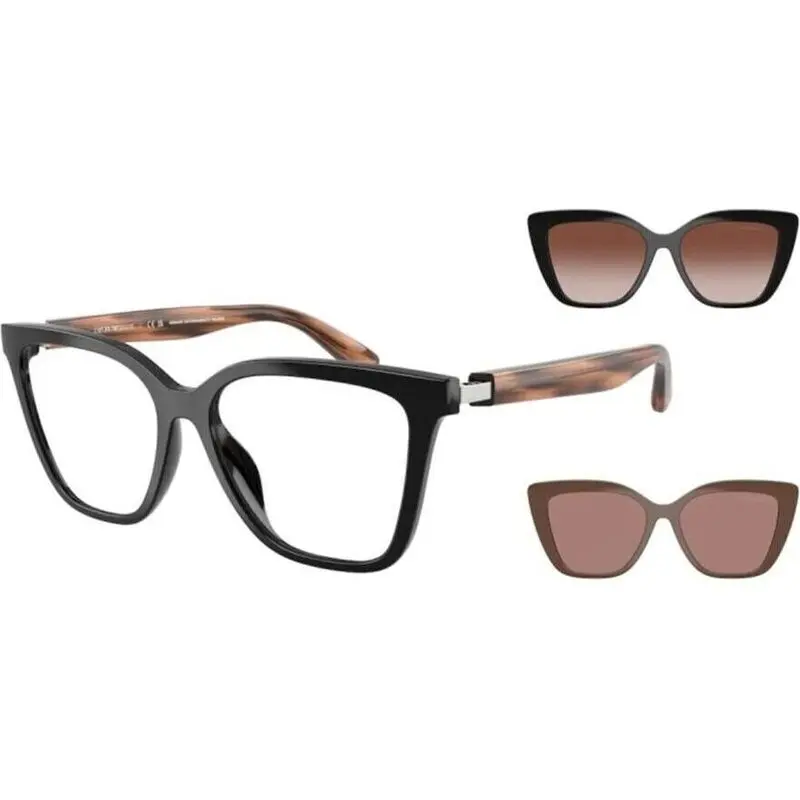 Emporio Armani Ea 4254u With Clip On (EA 4254U WITH CLIP ON_62661W_52) Women EYEWEAR