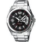 Casio Edifice Classic Day Date - Black (EF-129D-1AVEF) Men's Watch