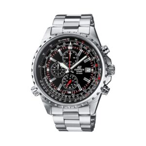 Casio Edifice Slide Rule Xl Chrono - Black (EF-527D-1AVEF) Men's Watch