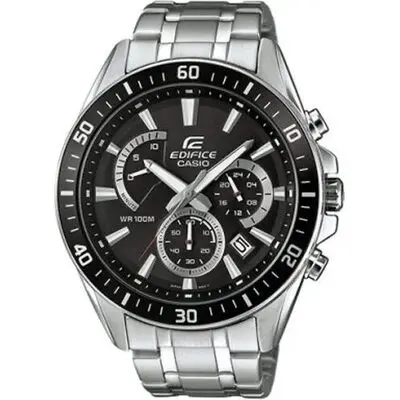 Casio Edifice Retrograde Chronograph Xl - Black (EFR-552D-1AVUEF) Men WATCHES