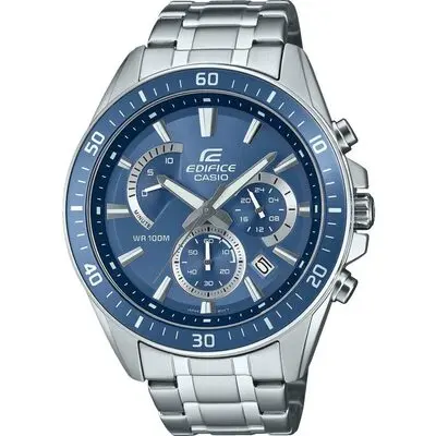 Casio Edifice Retrograde Chronograph Xl - Blue Avio (EFR-552D-2AVUEF) Men WATCHES