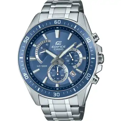 Casio Edifice Retrograde Chronograph Xl - Blue Avio (EFR-552D-2AVUEF) Men WATCHES
