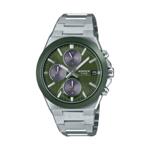 Casio Edifice Solar Powered Chronograph - Green (EFS-S650D-3AEF) Men's Watch