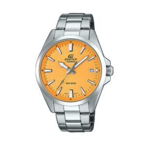 Casio Edifice Classic Date - Orange (EFV-100D-9AVUEF) Men's Watch
