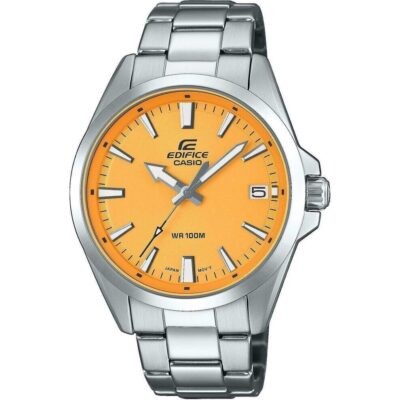 Casio Edifice Classic Date - Orange (EFV-100D-9AVUEF) Men WATCHES