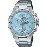 Casio Edifice Octagonal Chronograph - Light Blue (EFV-640D-2BVUEF) Men WATCHES