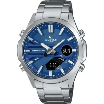 Casio Edifice Classic Ana-digit - 10 Year Battery ***special Price*** (EFV-C120D-2AEF) Men WATCHES