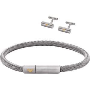 Emporio Armani jewels Men's Bracelet and Cufflinks jewelery set(egs3044set)