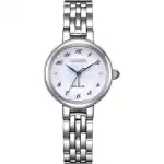 Citizen L Stainless Steel White Dial Eco-Drive EM0990-81A Women's Watch