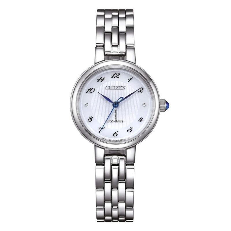 Citizen L Stainless Steel White Dial Eco-Drive EM0990-81A Women's Watch
