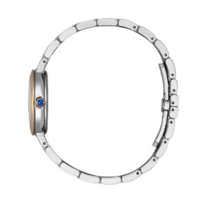 Citizen L Classic Two Tone Stainless Steel Mother Of Pearl Dial Eco-Drive EM0996-84Y Women’s Watch - EM0996-84Y