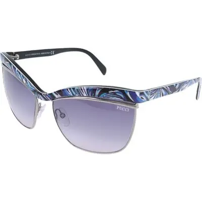 Emilio Pucci Sunglasses Ep0009 Black (EP0009-05B 61-16-135) Women EYEWEAR