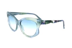 Emilio Pucci Sunglasses Ep0049 Turquoise (EP0049-89W 58-18-140) Women's EYEWEAR