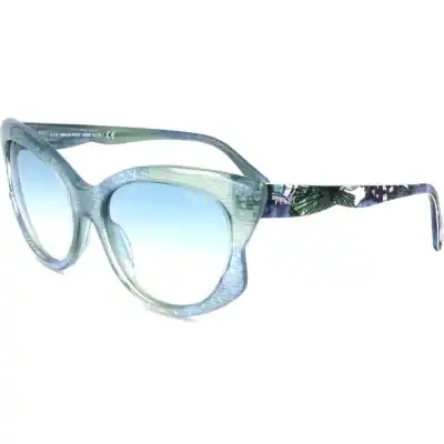 Emilio Pucci Sunglasses Ep0049 Turquoise (EP0049-89W 58-18-140) Women EYEWEAR