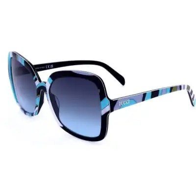 Emilio Pucci Sunglasses Ep0192 Turquoise (EP0192-89B 60-16-140) Women EYEWEAR