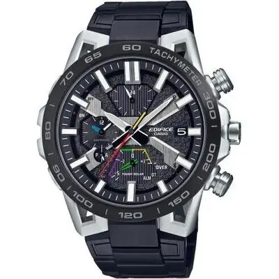 Casio Edifice Sospensione Racing Multicolor Bluetooth® Ion-plated Strap Tough Solar ***special Price*** (EQB-2000DC-1AER) Men WATCHES