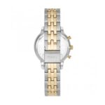 Fossil Neutra Chronograph Two Tone Stainless Steel White Mother Of Pearl Dial Quartz ES5216 Women's Watch